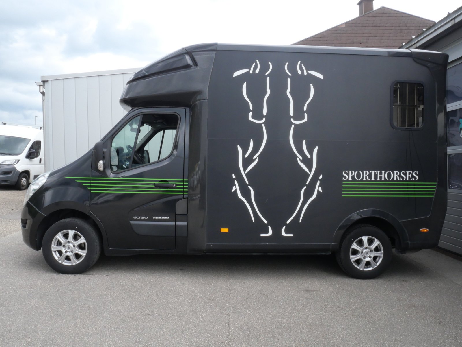 RENAULT Paragan Pferdetransporter Selbstfahrer, Diesel, Occasioni / Usate, Manuale - 3