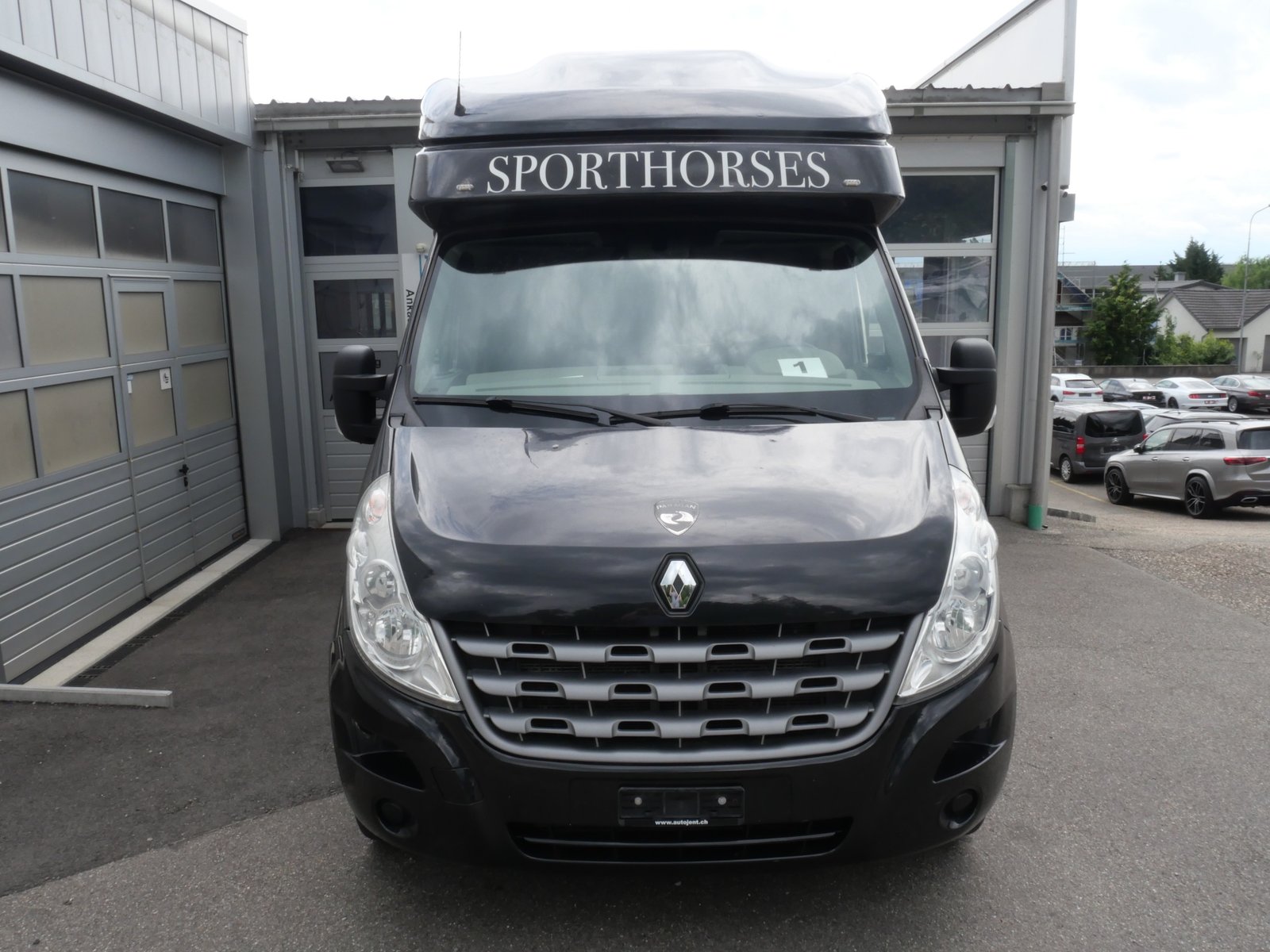 RENAULT Paragan Pferdetransporter Selbstfahrer, Diesel, Occasioni / Usate, Manuale - 4