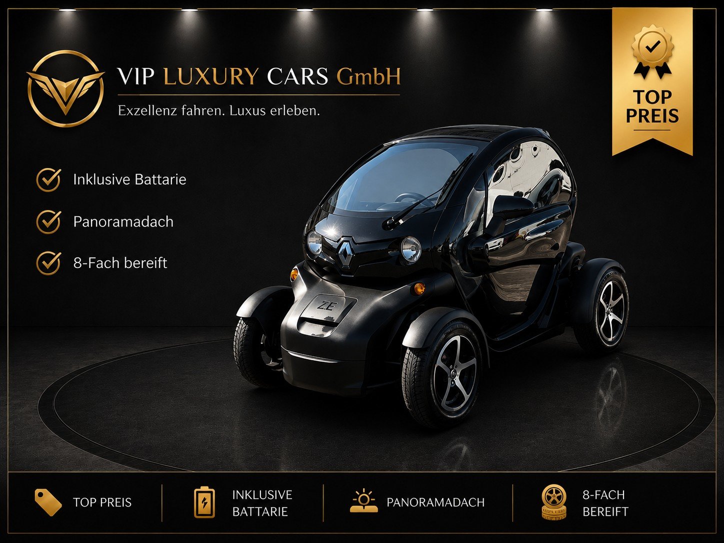 RENAULT Twizy Z.E. Intens Black