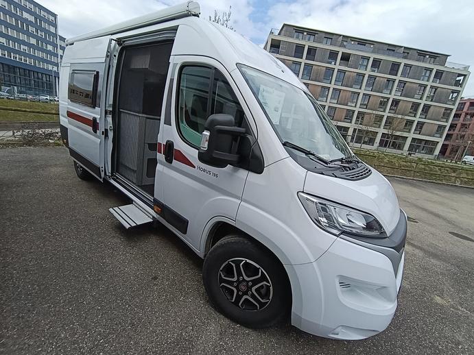 RIMOR Horus 195***Das All-in-One-Fahrzeug***Längsbett**Auto, Diesel, Occasion / Utilisé, Automatique