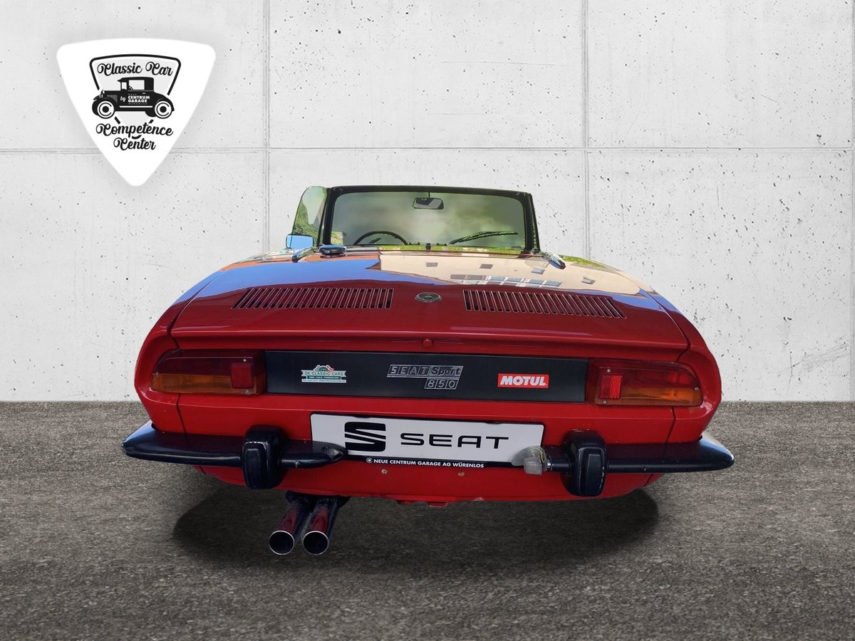 SEAT 850 Sport Spider, Petrol, Classic, Manual - 3