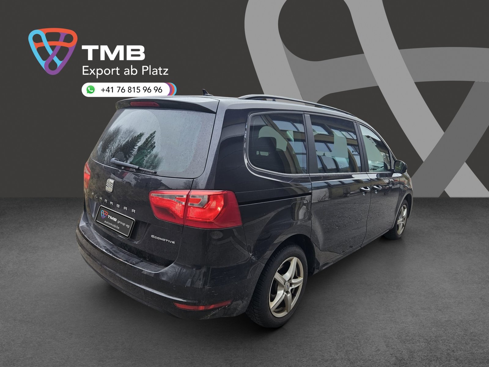 SEAT Alhambra 2.0 TDI Style Eco DSG 7-Plätzer, Diesel, Second hand / Used, Automatic - 3