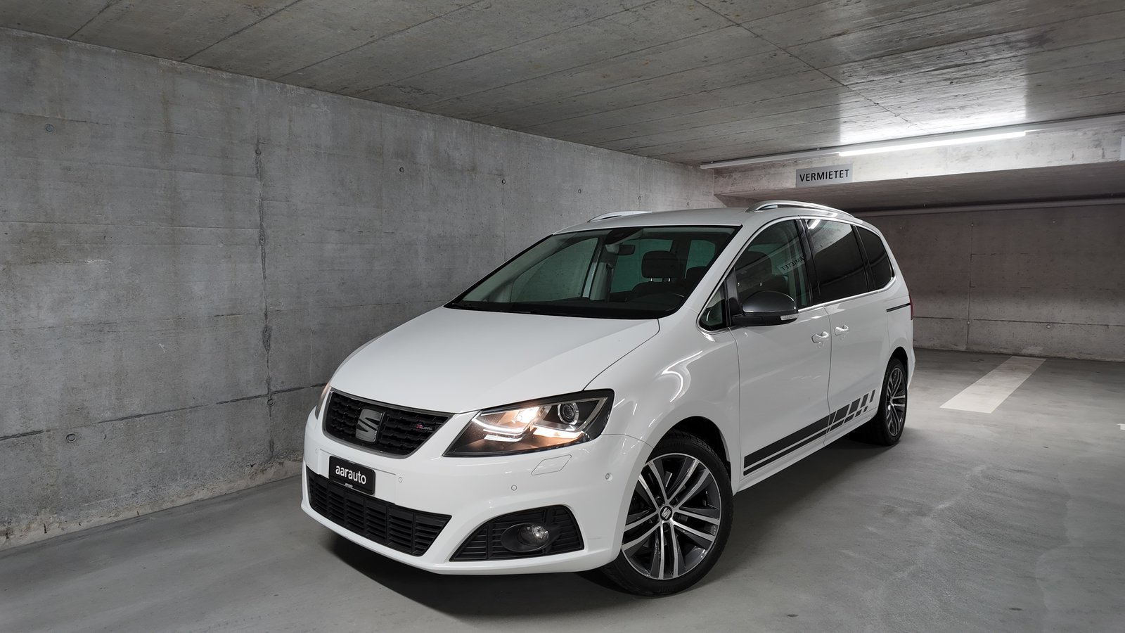 SEAT Alhambra 2.0 TDI DSG SWISS FR, Diesel, Second hand / Used, Automatic