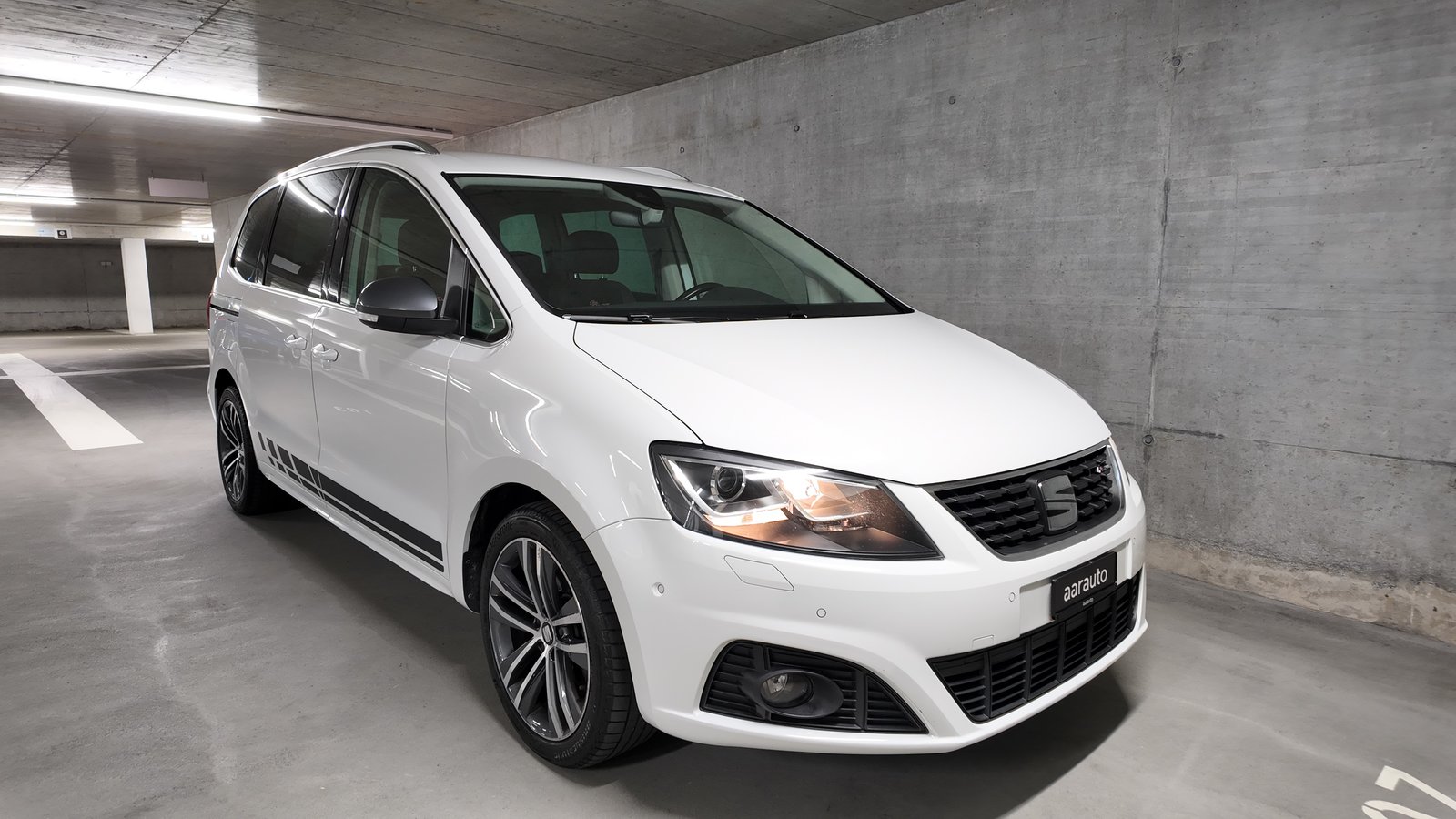 SEAT Alhambra 2.0 TDI DSG SWISS FR, Diesel, Second hand / Used, Automatic - 6