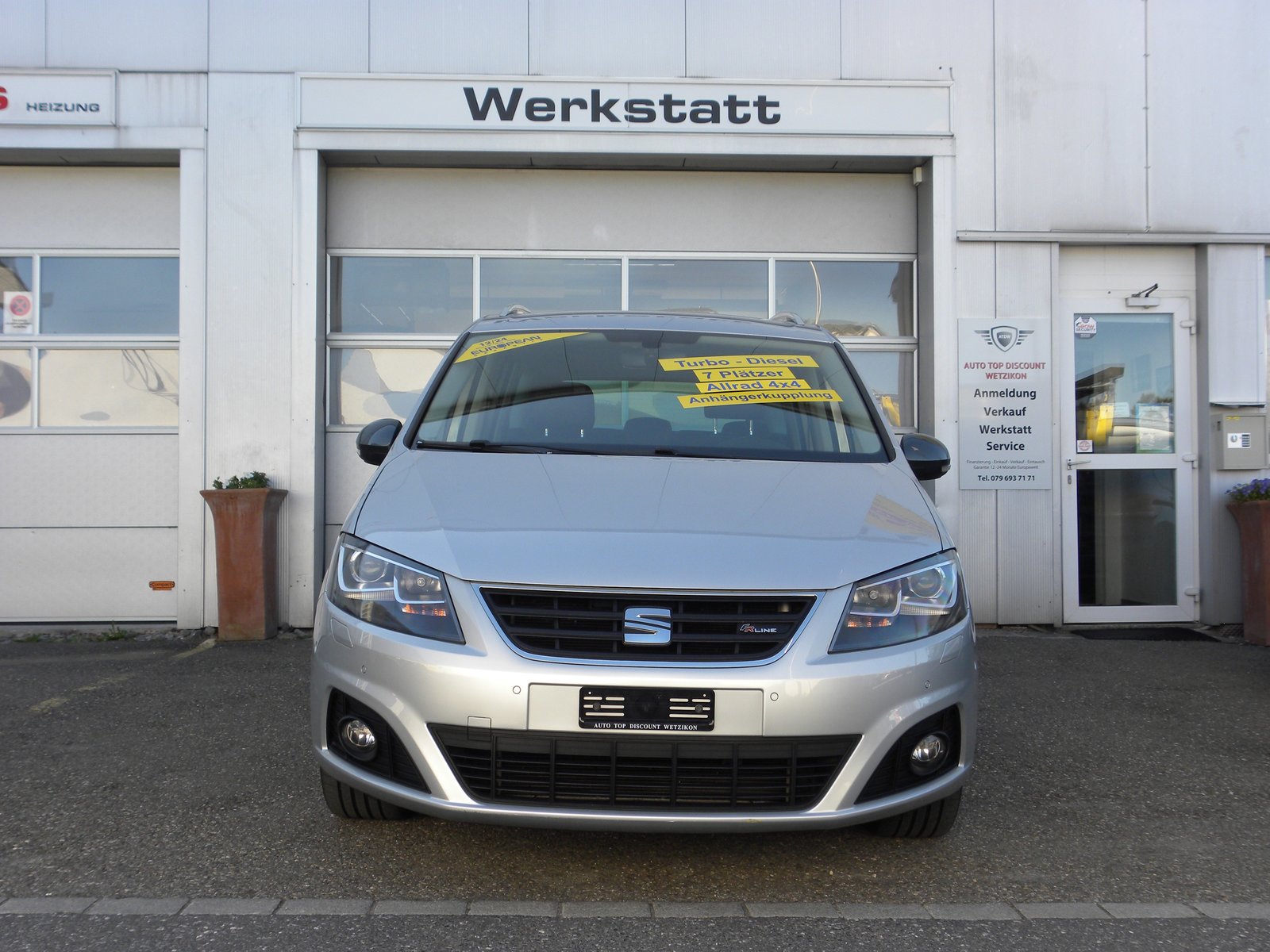 SEAT Alhambra 2.0 TDI FR Line 4Drive 7 Plätzer, Diesel, Occasion / Gebraucht, Automatik