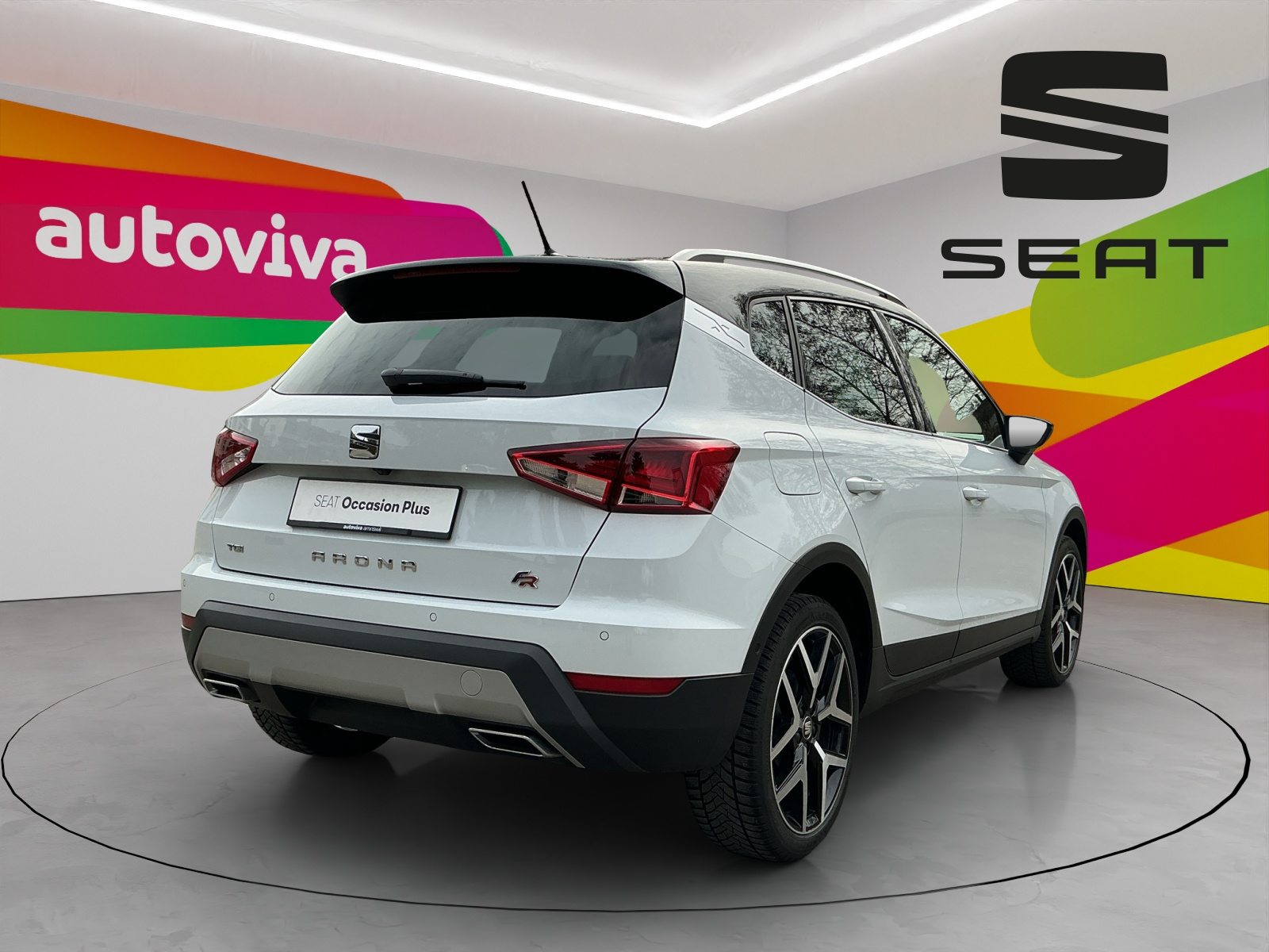 SEAT ARONA HOLA FR TGI (netto), Erdgas (CNG) / Benzin, Occasion / Gebraucht, Handschaltung - 3