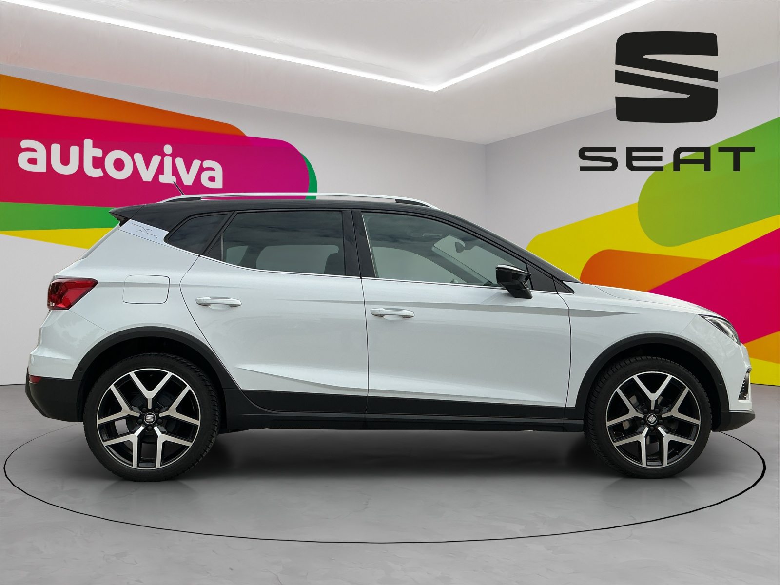 SEAT ARONA HOLA FR TGI (netto), Erdgas (CNG) / Benzin, Occasion / Gebraucht, Handschaltung - 4