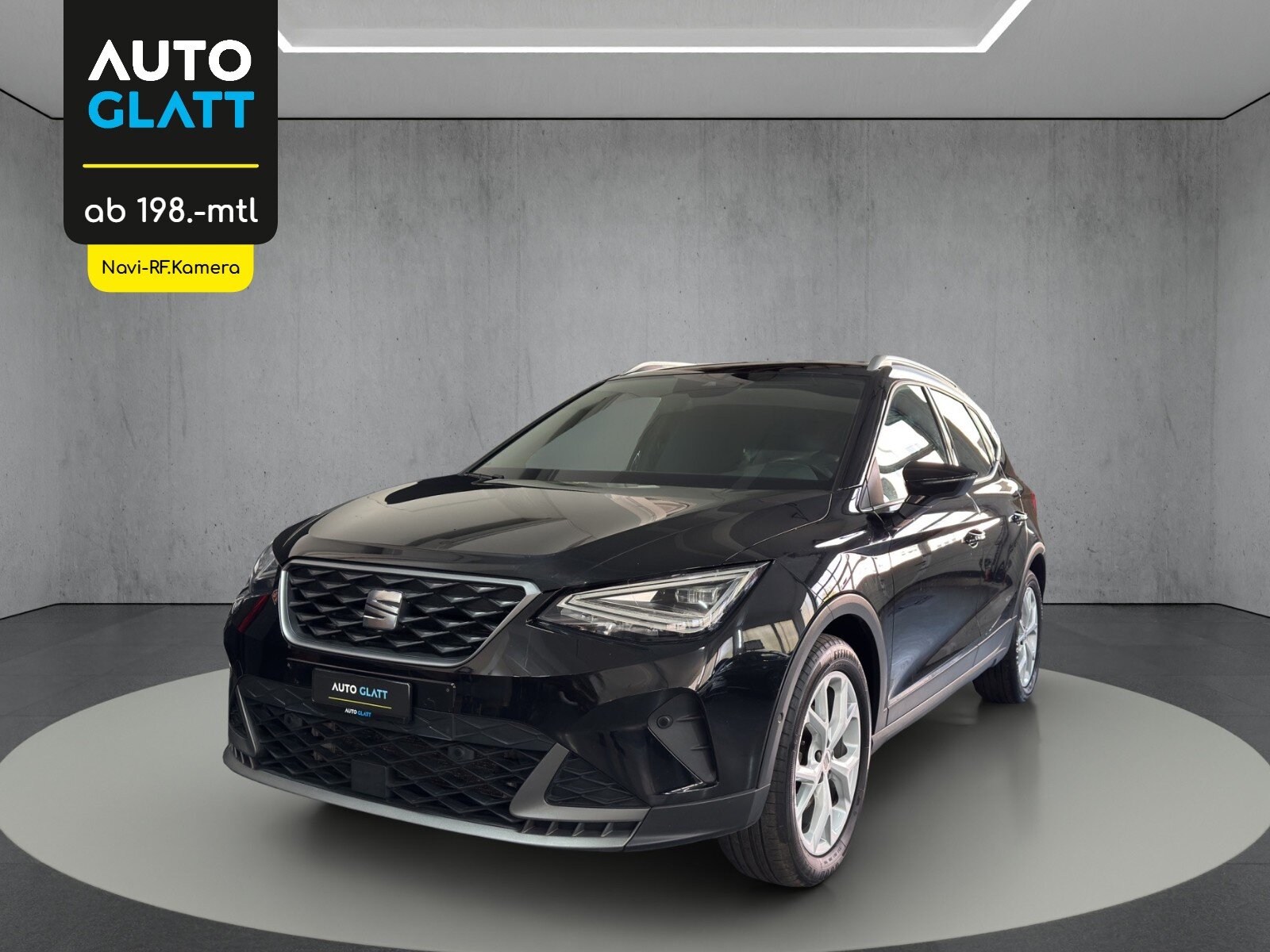 SEAT Arona 1.5 Eco TSI FR Edition DSG Leder Alcantara-Navi-RF.-Ka