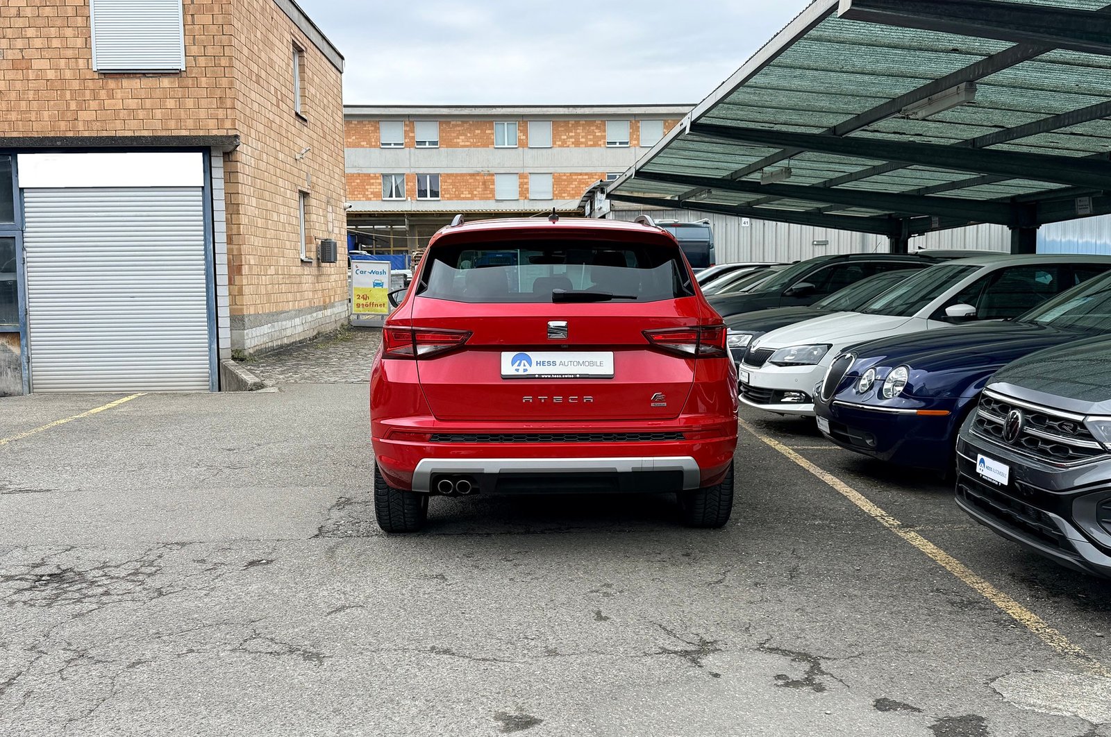 SEAT Ateca 2.0 TSI FR 4Drive DSG Standheizung, Petrol, Second hand / Used, Automatic - 5