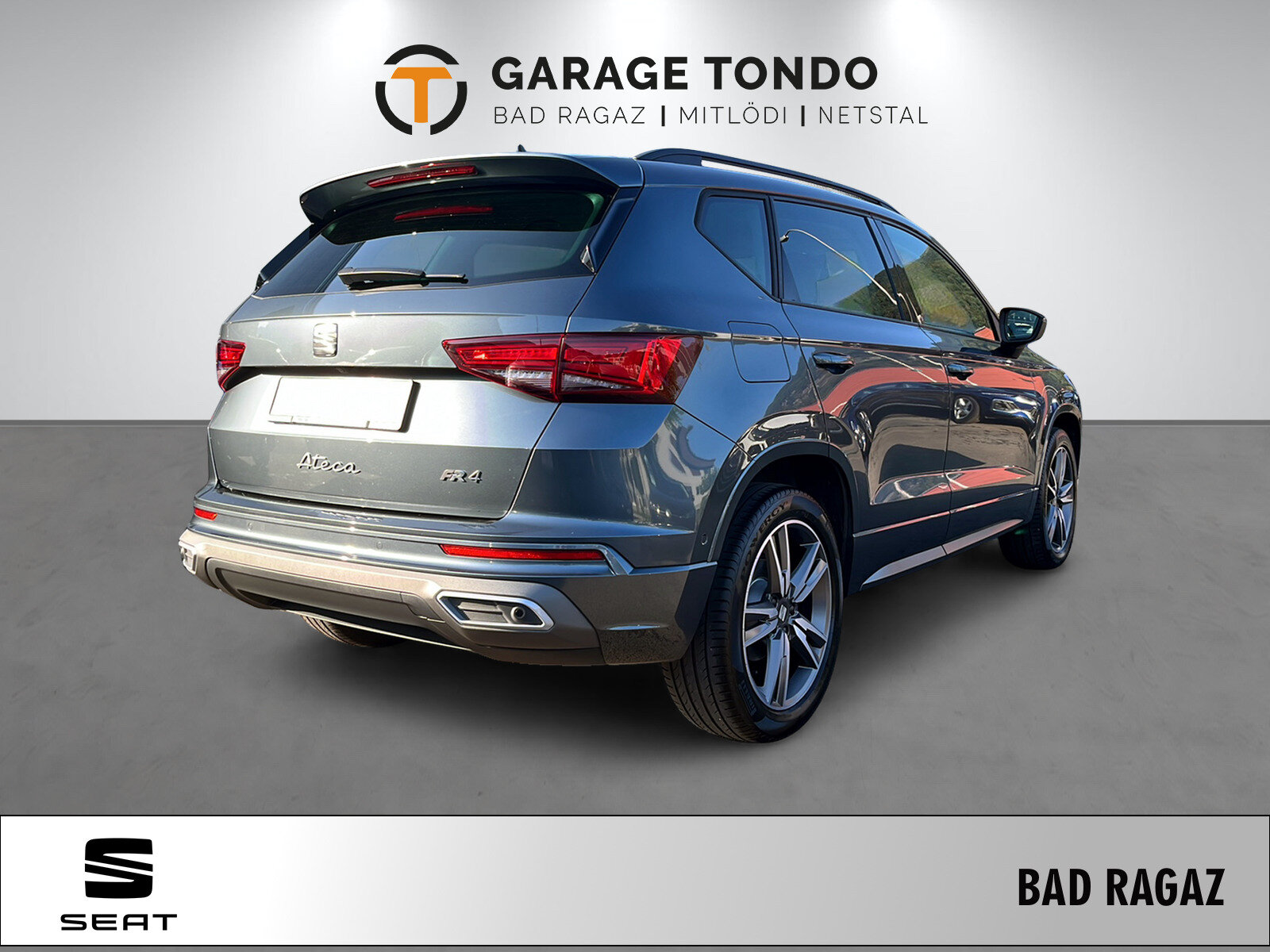 SEAT Ateca 2.0 TSI FR 4Drive DSG, Petrol, Second hand / Used, Automatic - 4
