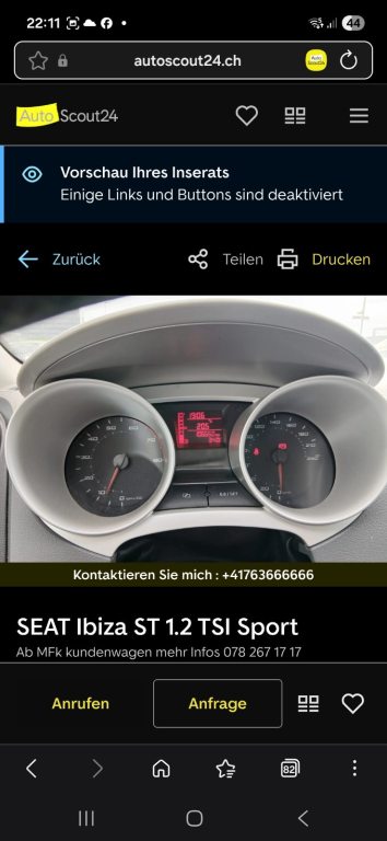 SEAT IBIZA 1.2 TSI Style, Benzina, Occasioni / Usate, Manuale - 7