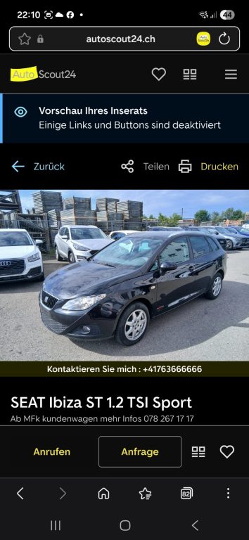 SEAT IBIZA 1.2 TSI Style, Benzina, Occasioni / Usate, Manuale - 2