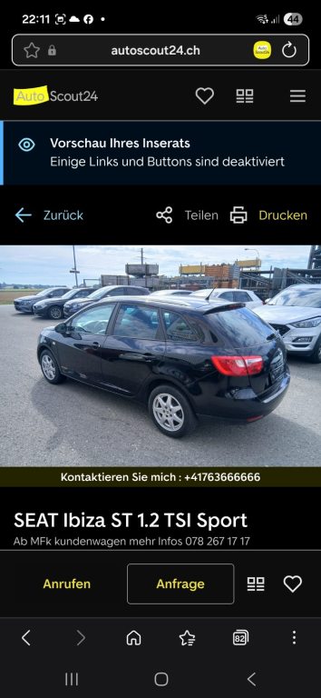 SEAT IBIZA 1.2 TSI Style, Benzina, Occasioni / Usate, Manuale - 5
