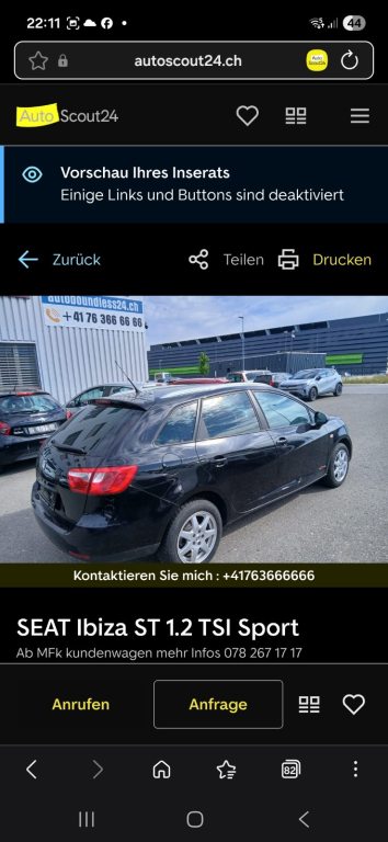SEAT IBIZA 1.2 TSI Style, Benzina, Occasioni / Usate, Manuale - 4