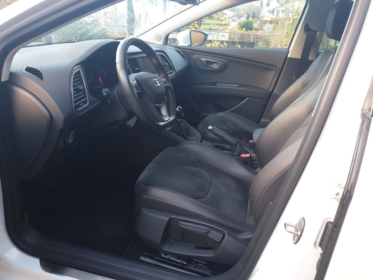 SEAT LEON FR LINE 2.0TDI 184PS 6G, Diesel, Occasion / Gebraucht, Handschaltung - 7