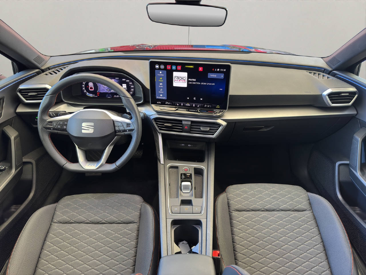 SEAT Leon 1.5 eTSI 150 FR DSG, Mild-Hybrid Benzin/Elektro, Occasion / Gebraucht, Automatik - 6