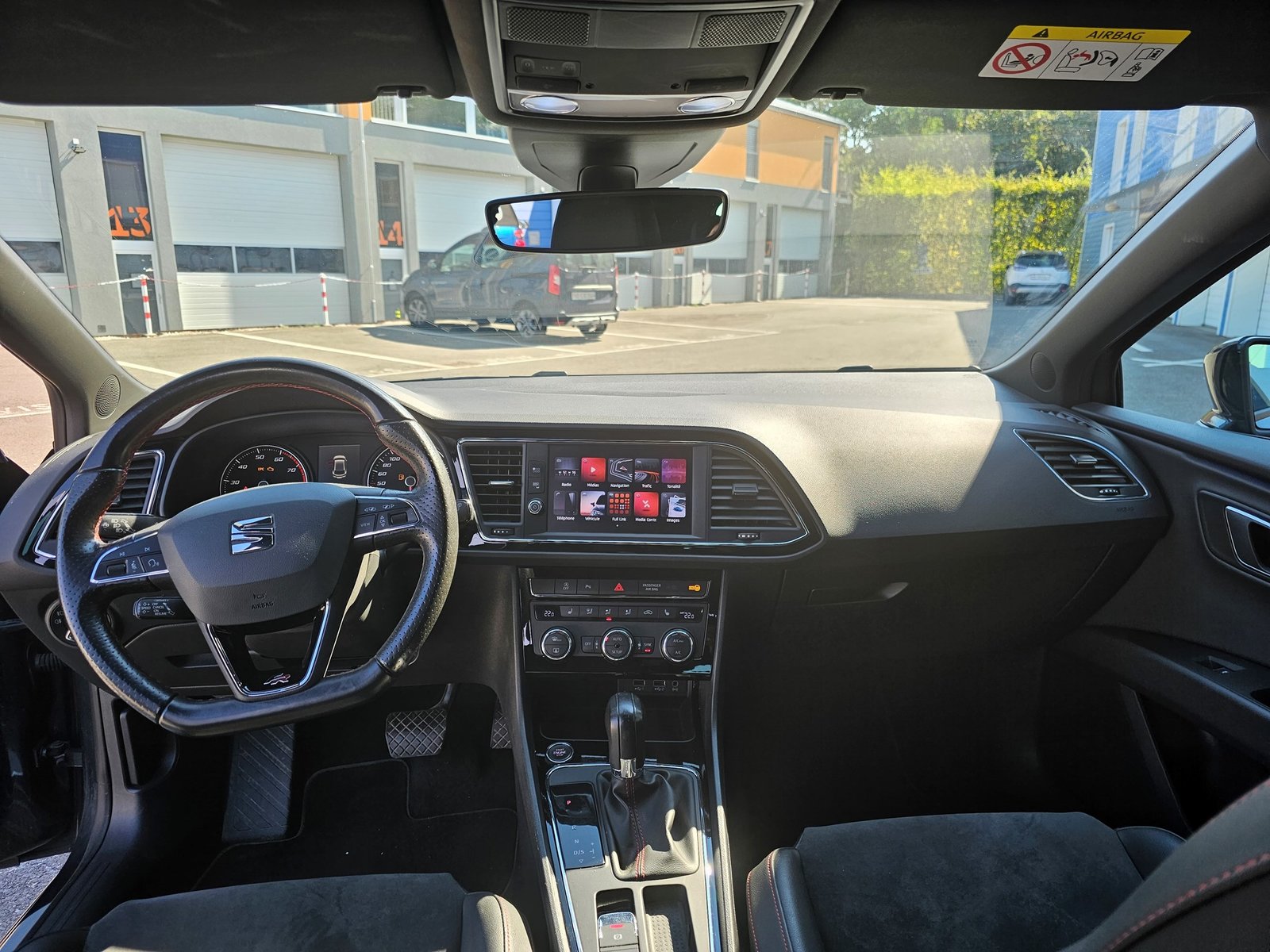 SEAT Leon 1.5 TGI FR DSG, Occasion / Gebraucht, Automatik - 7