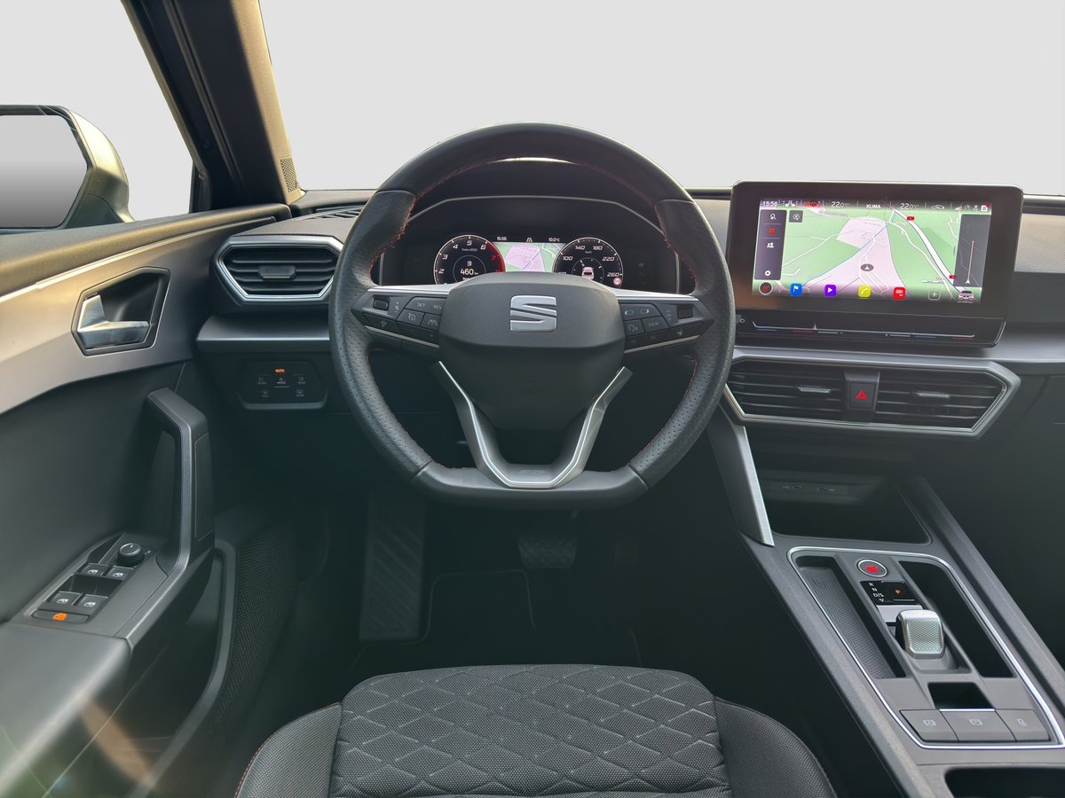 SEAT Leon 1.5 eTSI mHEV DSG FR, Hybride Léger Essence/Électricité, Occasion / Utilisé, Automatique - 7