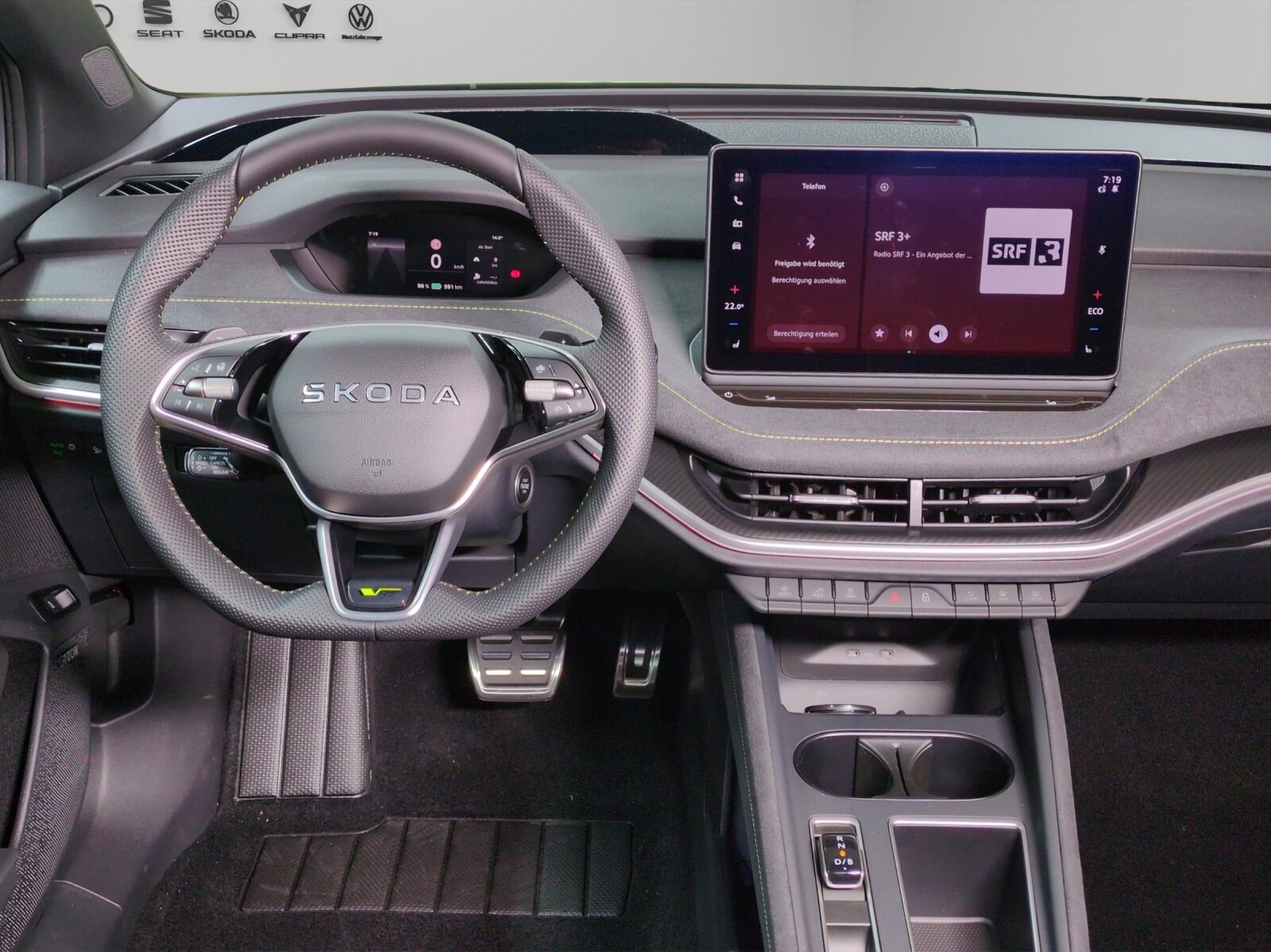 SKODA Elroq RS 4x4, Electric, New car, Automatic - 7