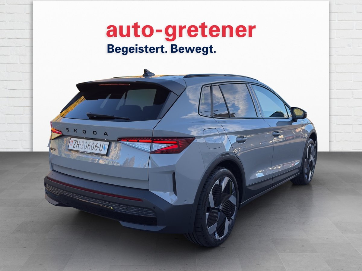 SKODA Elroq 85 RS 4x4, Electric, Ex-demonstrator, Automatic - 3
