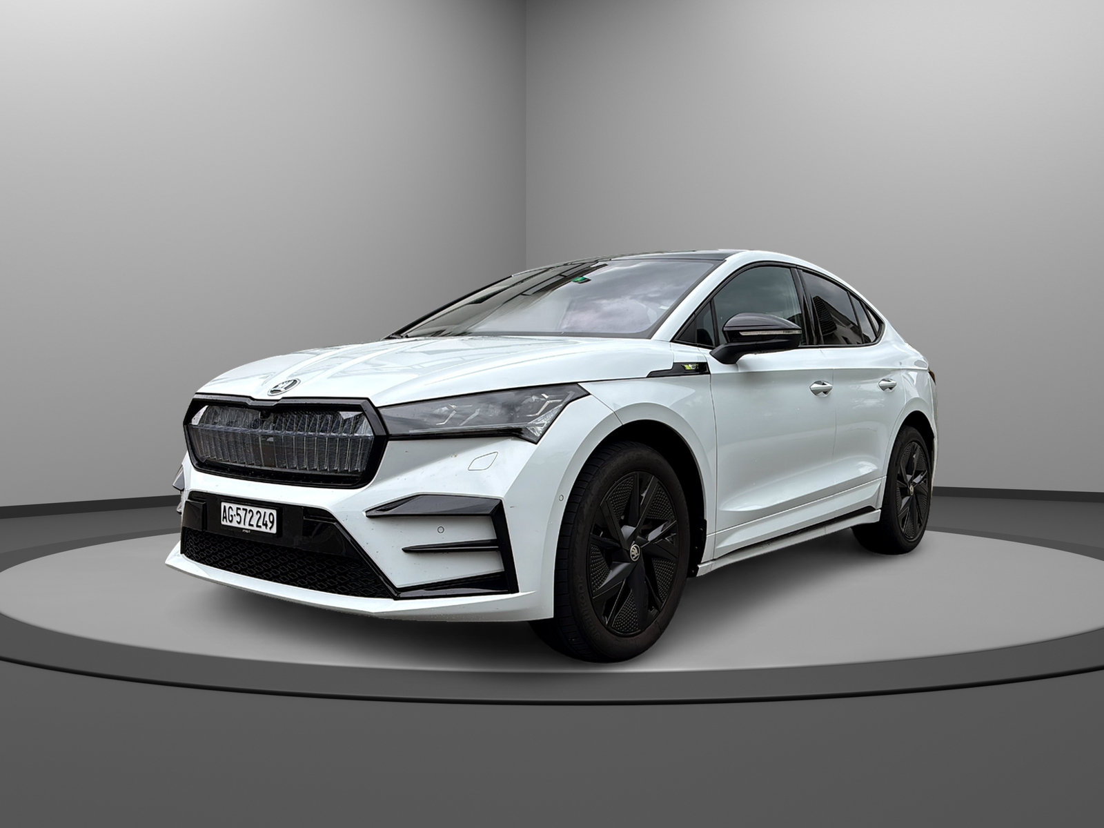 SKODA Enyaq Coupé RS iV 80 4x4, Leasing ab CHF 317.15, Électrique, Occasion / Utilisé, Automatique - 2