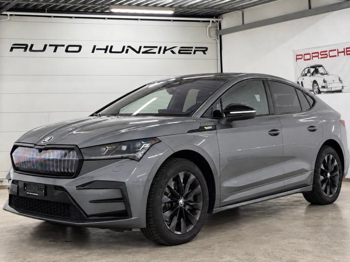 SKODA Enyaq Coupé RS iV 80 4x4 300 PS // Anhängerkupplung // Vo, Elettrica, Occasioni / Usate, Automatico