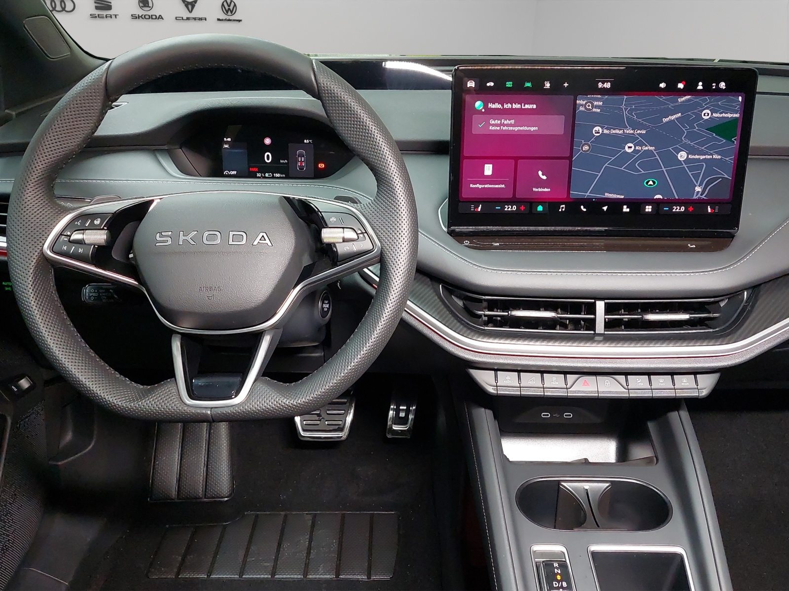 SKODA Enyaq 85x Sportline 4x4, Elettrica, Auto nuove, Automatico - 7