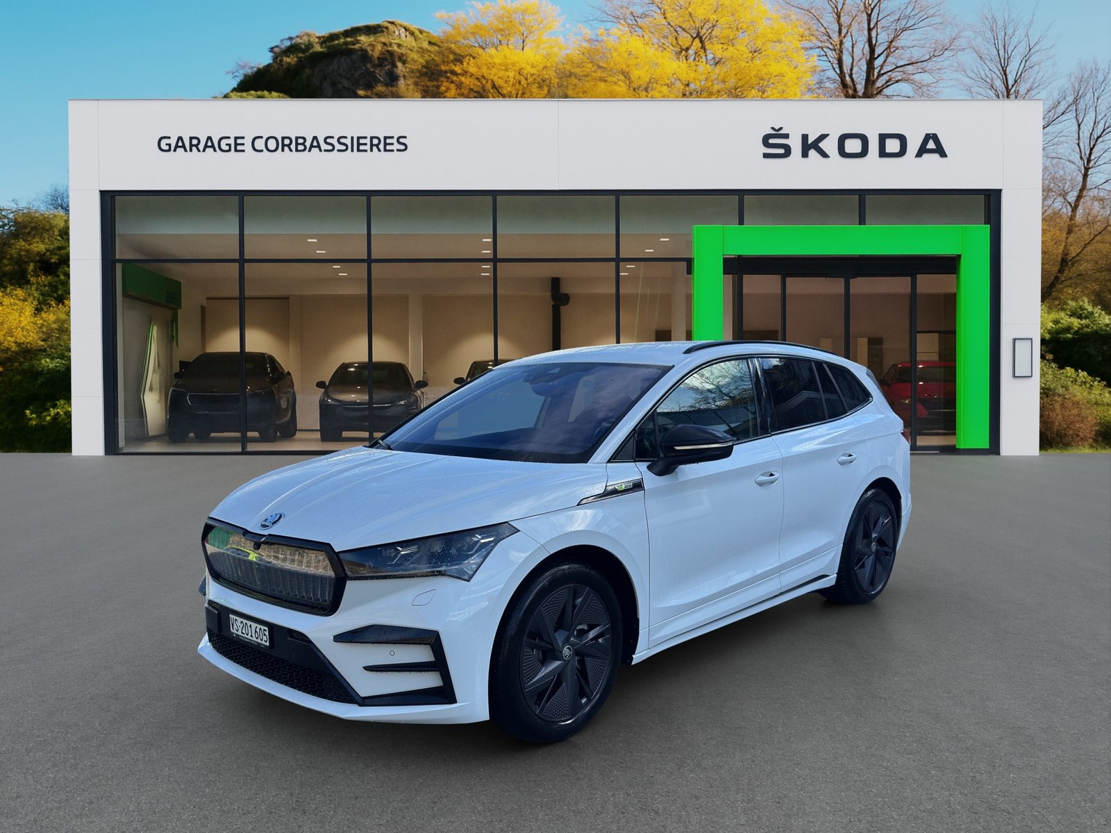 SKODA Enyaq RS 85x 4x4, Electric, Second hand / Used, Automatic - 2
