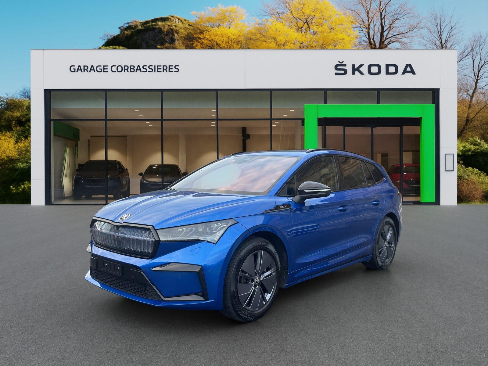 SKODA ENYAQ Sportline iV 80x 4x4, Electric, Second hand / Used, Automatic - 2