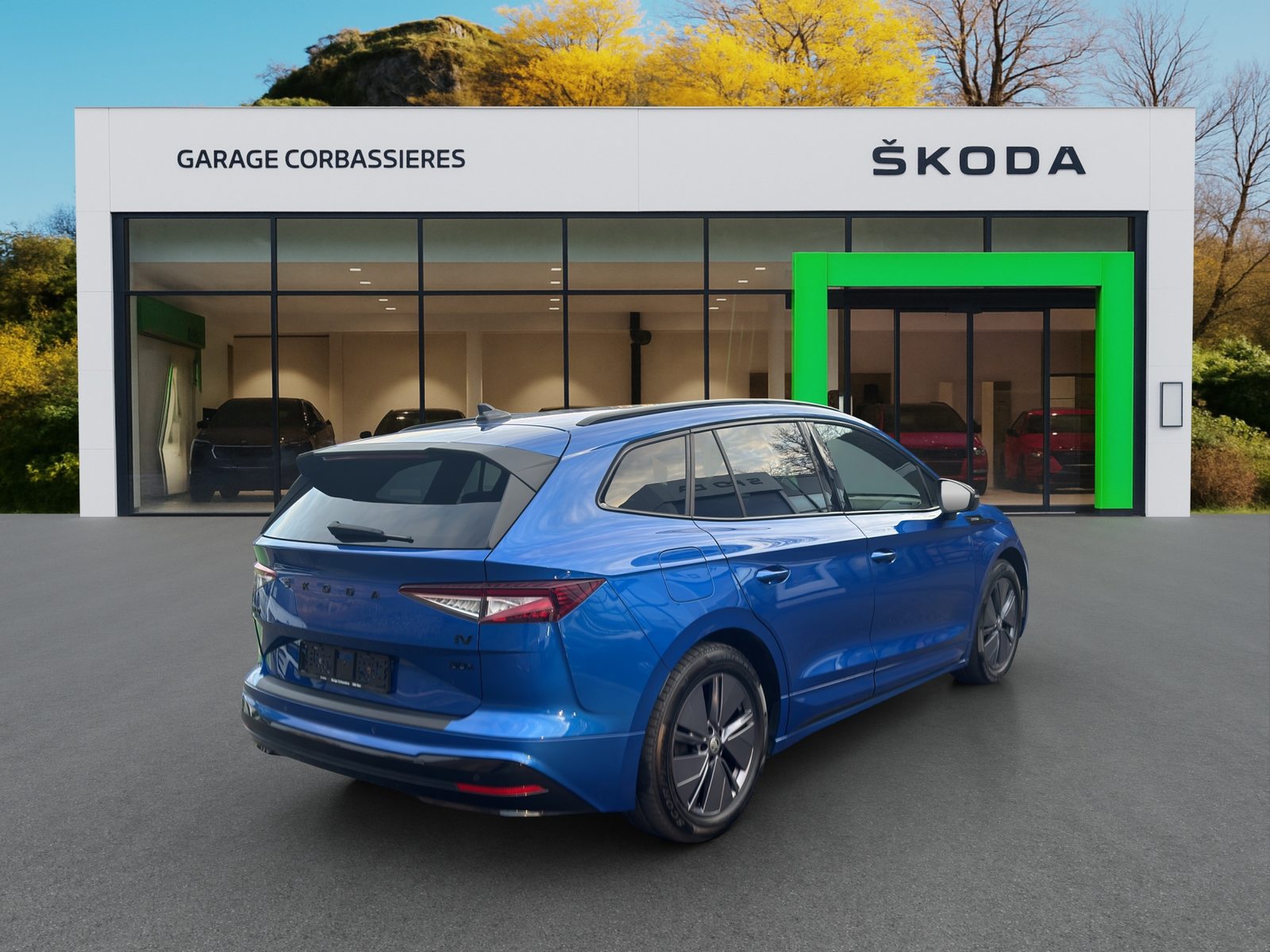 SKODA ENYAQ Sportline iV 80x 4x4, Electric, Second hand / Used, Automatic - 6