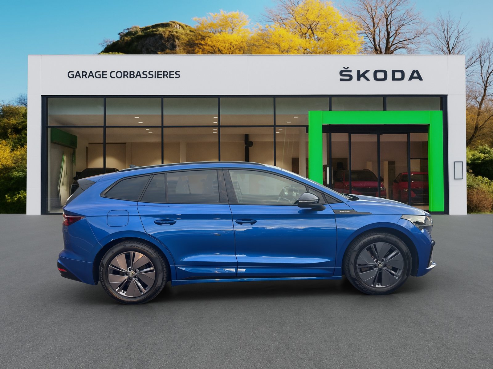 SKODA ENYAQ Sportline iV 80x 4x4, Electric, Second hand / Used, Automatic - 7