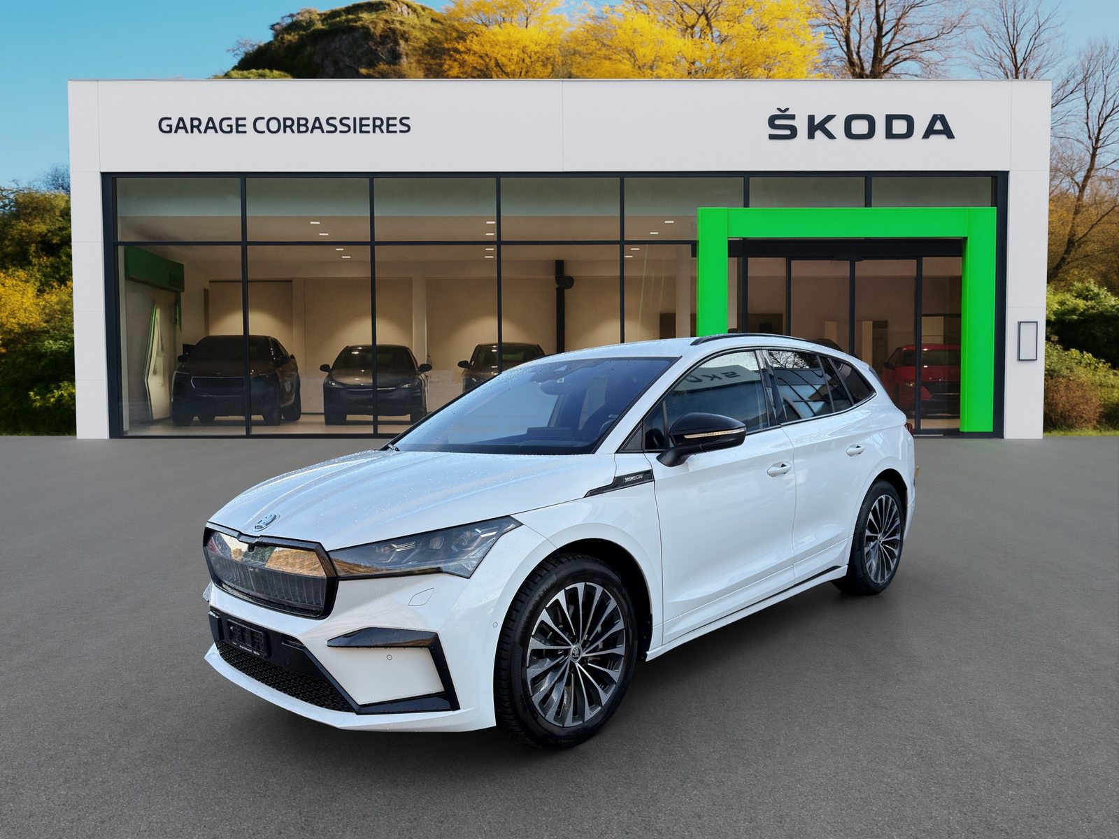 SKODA ENYAQ Sportline iV 80x 4x4, Electric, Second hand / Used, Automatic - 2