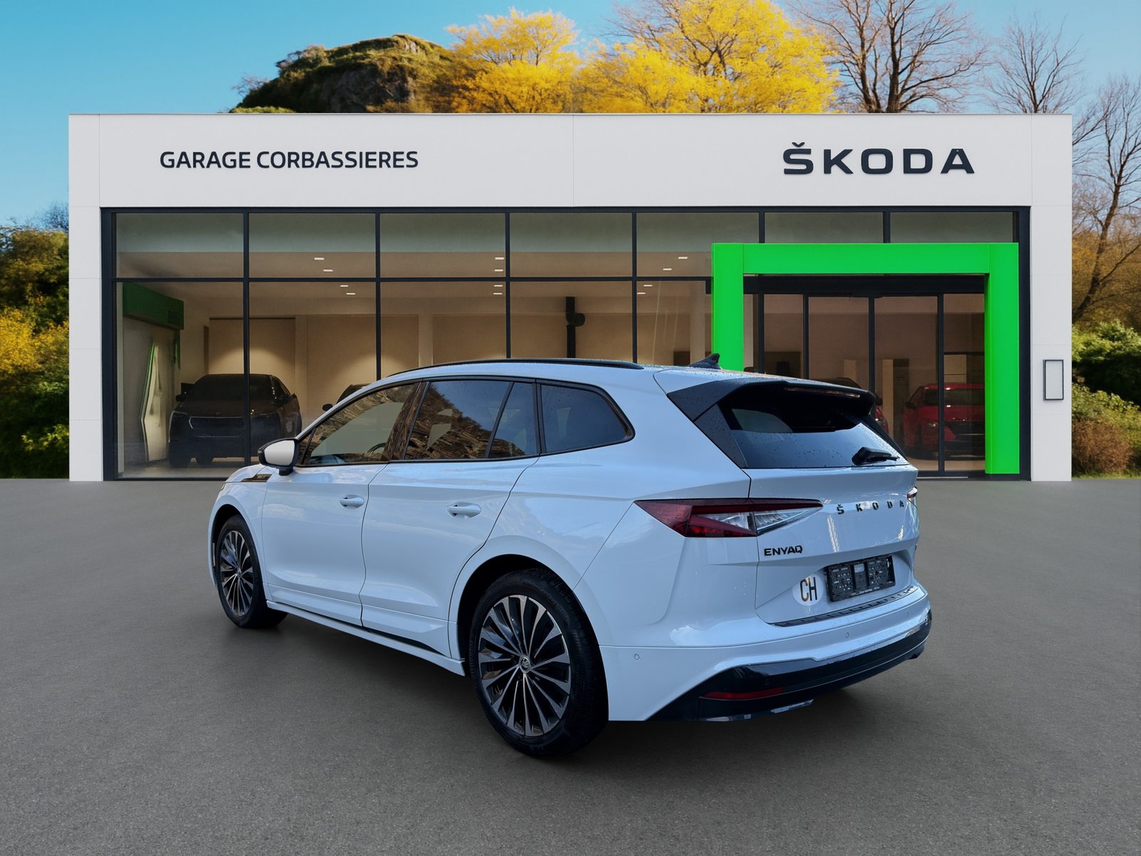 SKODA ENYAQ Sportline iV 80x 4x4, Electric, Second hand / Used, Automatic - 5