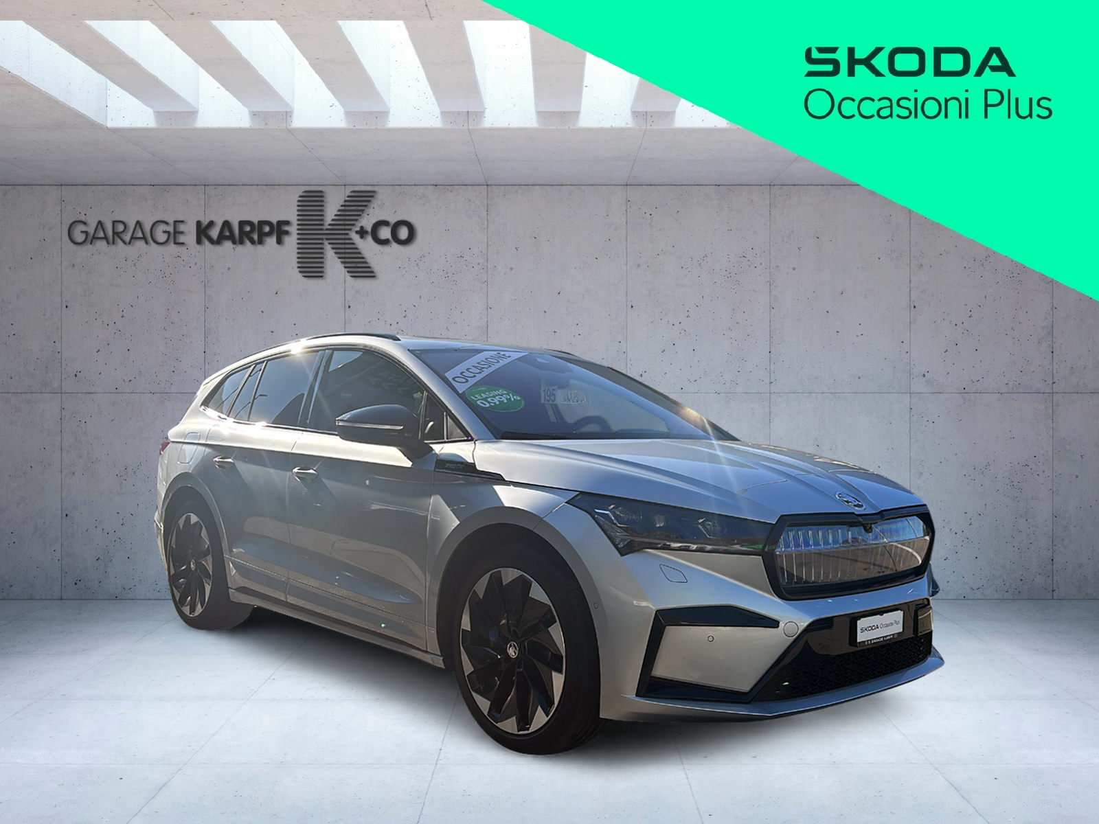 SKODA ENYAQ Sportline iV 80x 4x4, Electric, Second hand / Used, Automatic - 7