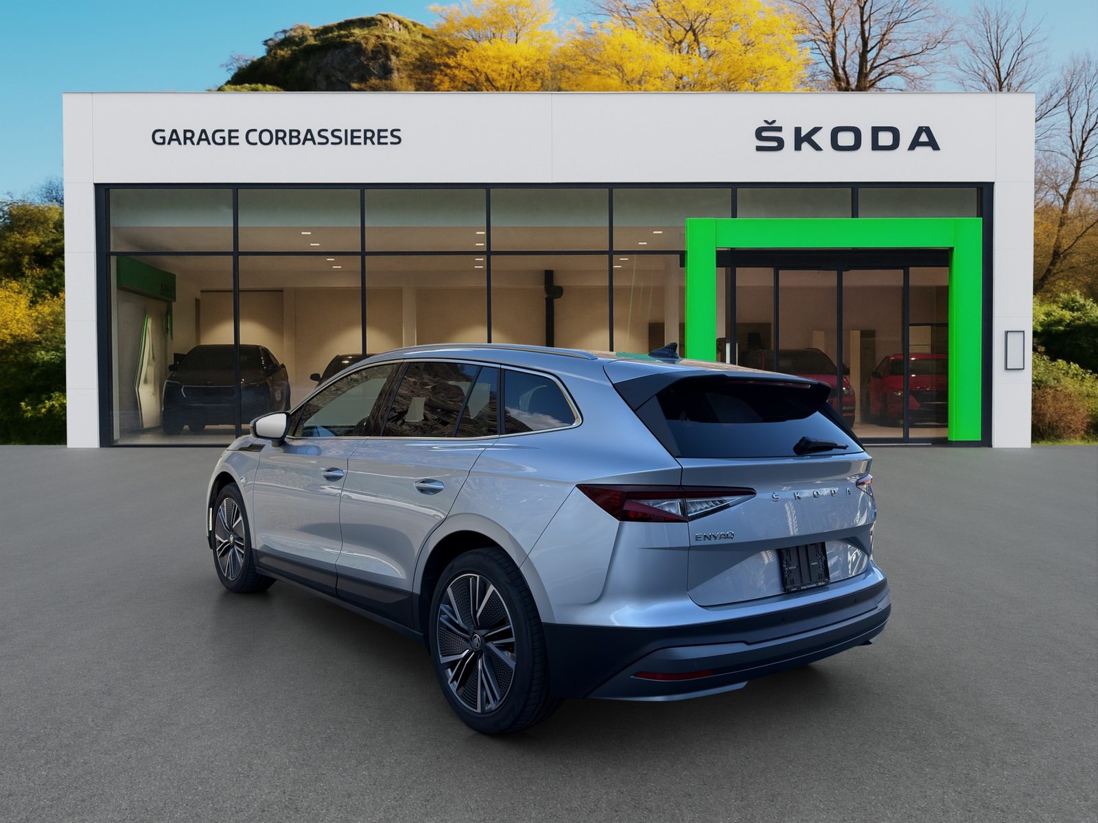 SKODA Enyaq iV 80 4x2, Elektro, Occasion / Gebraucht, Automatik - 4
