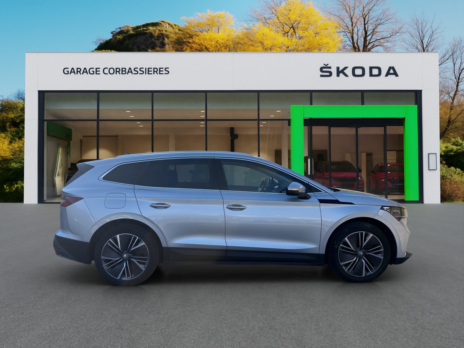 SKODA Enyaq iV 80 4x2, Elektro, Occasion / Gebraucht, Automatik - 7