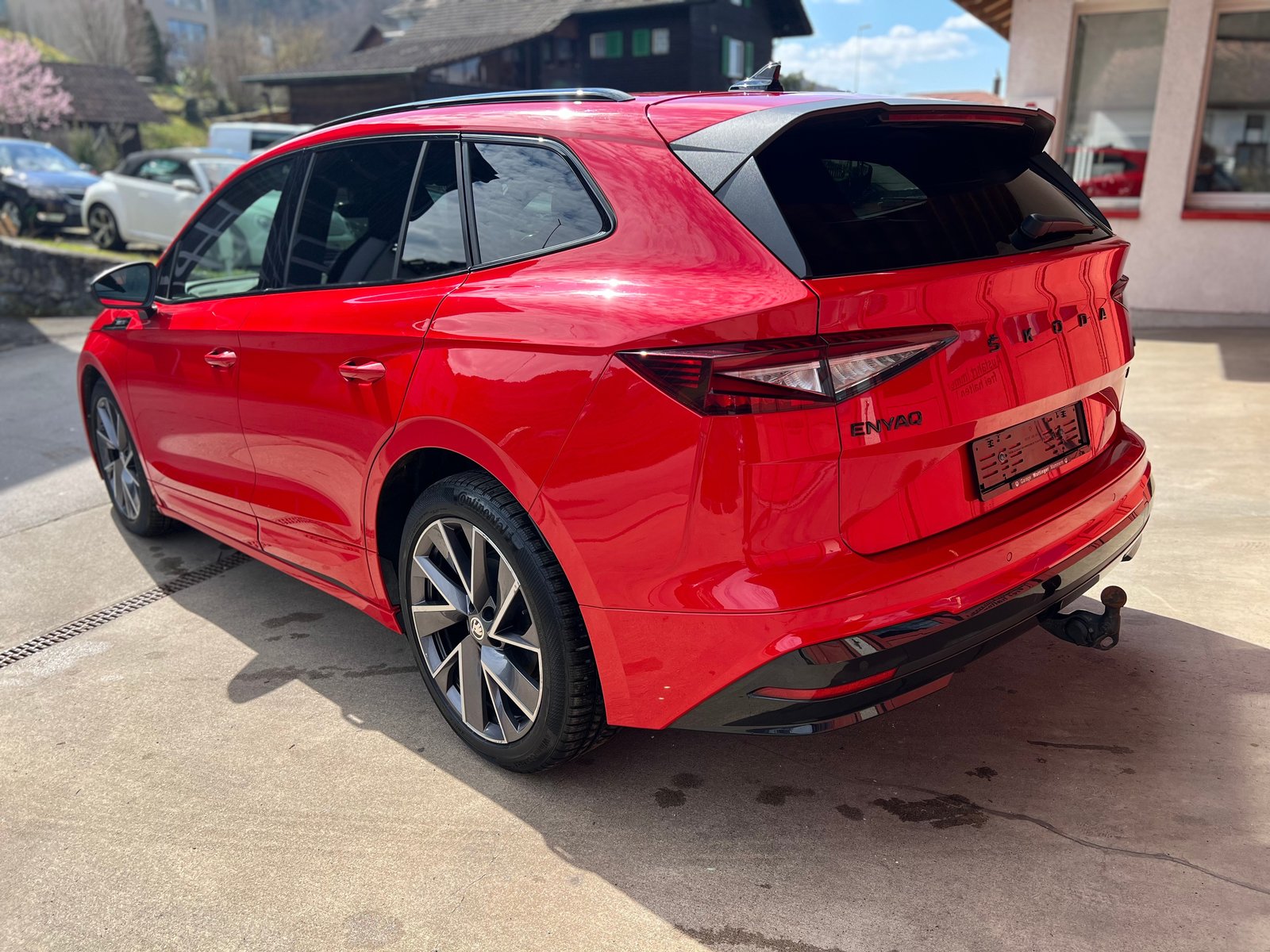 SKODA Enyaq iV 80x SportLine // SoH 92, Électrique, Occasion / Utilisé, Automatique - 4