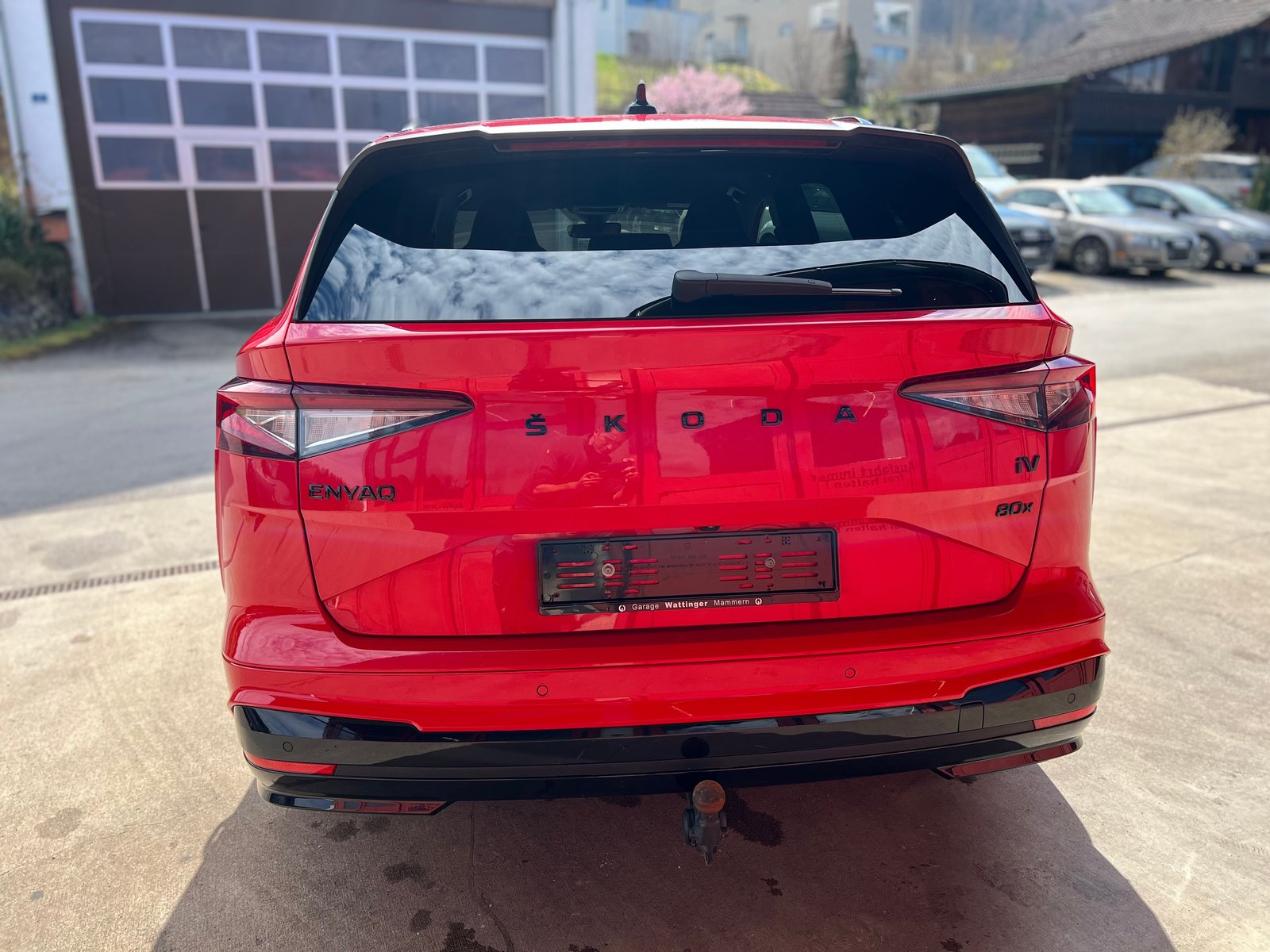 SKODA Enyaq iV 80x SportLine // SoH 92, Électrique, Occasion / Utilisé, Automatique - 5