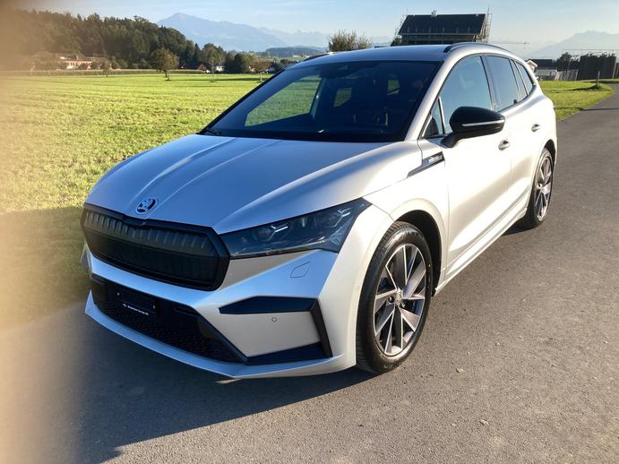 SKODA Enyaq iV 80x SportLine mit Anhängerkupplung, Elektro, Occasion / Gebraucht, Automatik