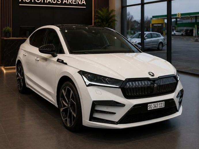 SKODA ENYAQ RS, Plug-in-Hybrid Benzin/Elektro, Occasion / Gebraucht, Automatik