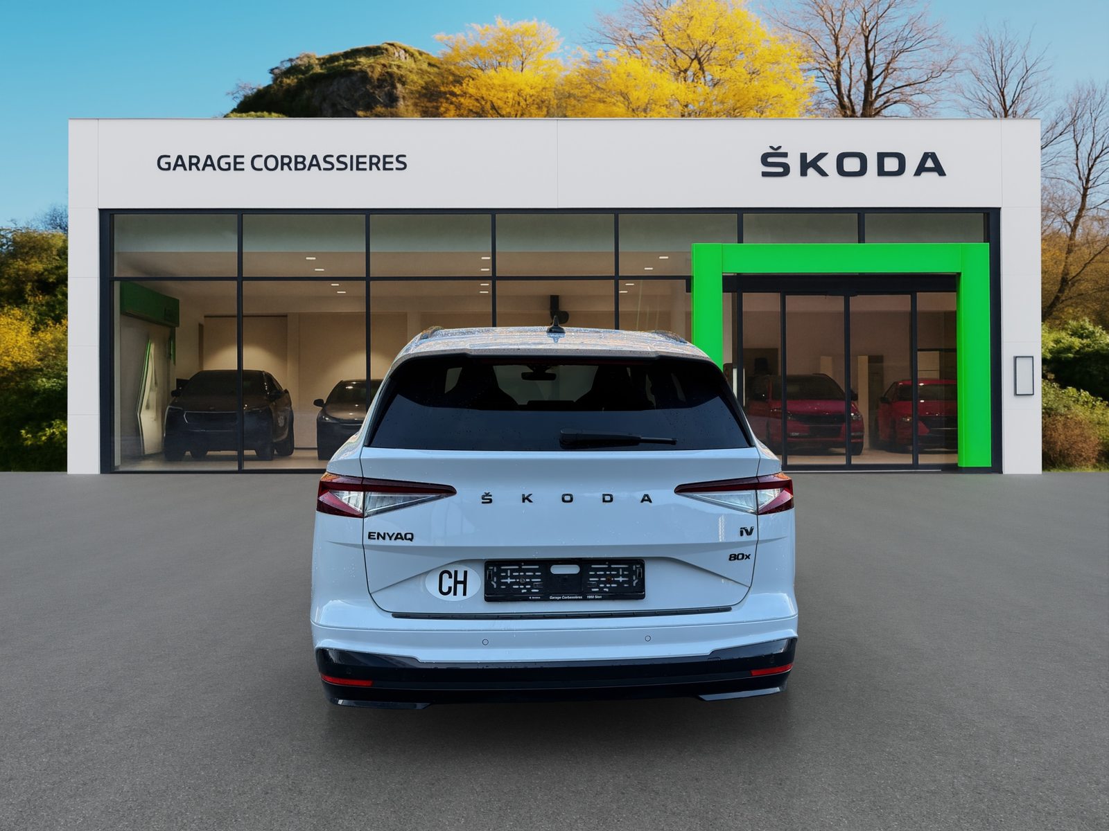 SKODA ENYAQ Sportline iV 80x 4x4, Électrique, Occasion / Utilisé, Automatique - 6