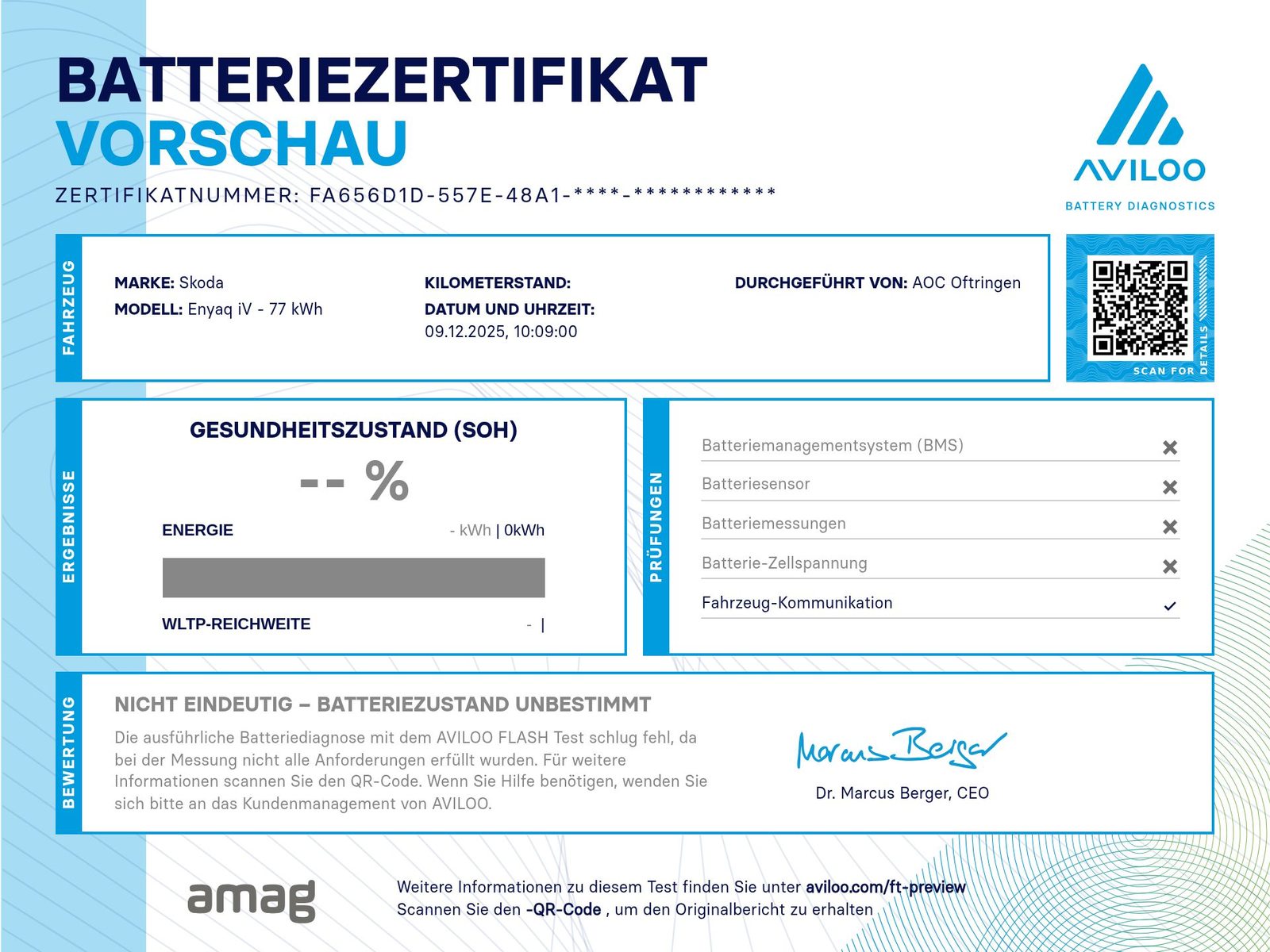 SKODA Enyaq Sportline 85 4x2, Electric, Second hand / Used, Automatic - 4