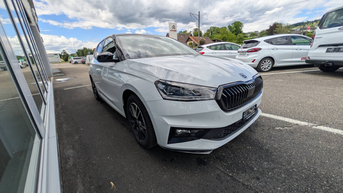SKODA Fabia 1.0 TSI Monte Carlo DSG, Benzin, Occasion / Gebraucht, Automatik - 2
