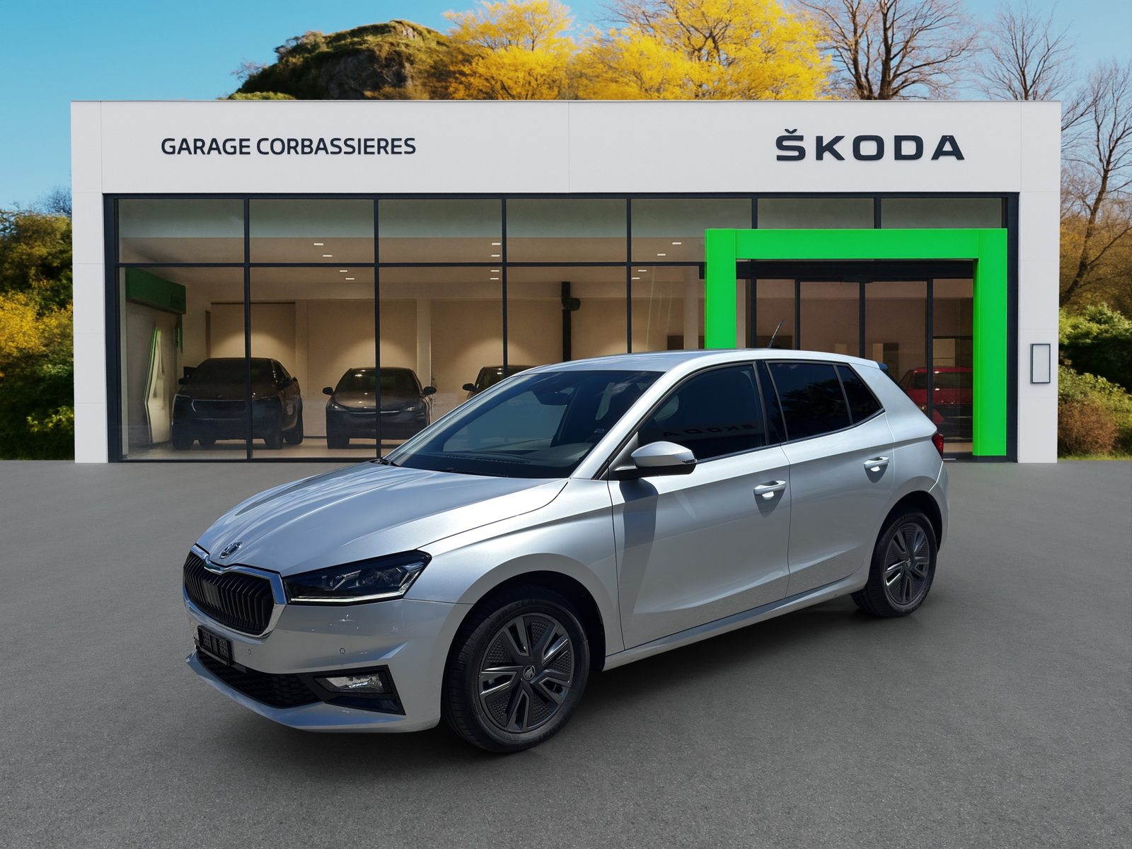 SKODA Fabia Dynamic (Netto), Benzin, Occasion / Gebraucht, Automatik - 2