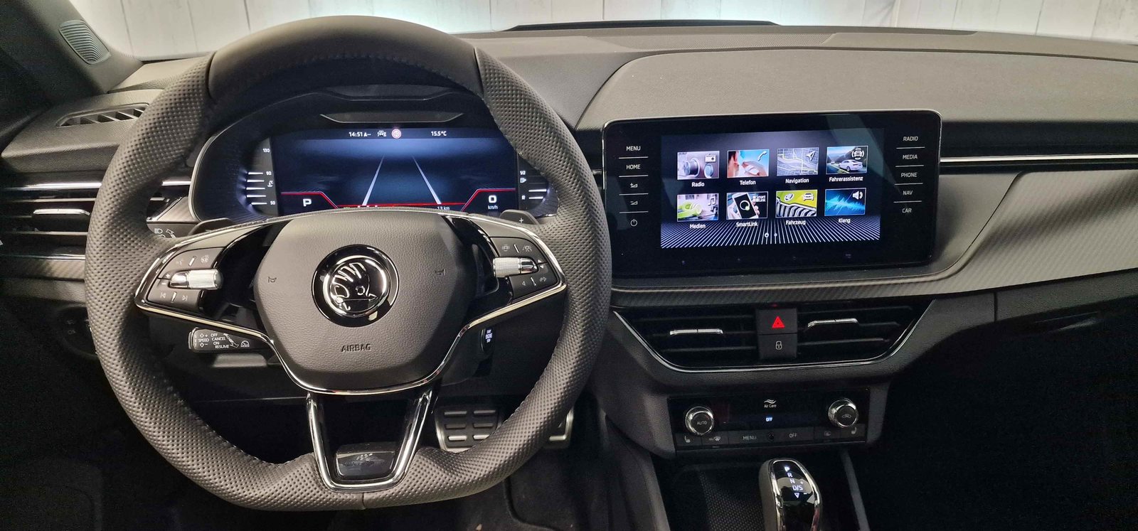 SKODA Kamiq Monte Carlo, Benzin, Occasion / Gebraucht, Automatik - 6