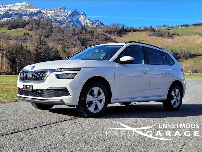 SKODA Kamiq 1.0 TSI Ambition DSG *Rückfahrkamera+8-fach m. Pneu*, Petrol, Second hand / Used, Automatic