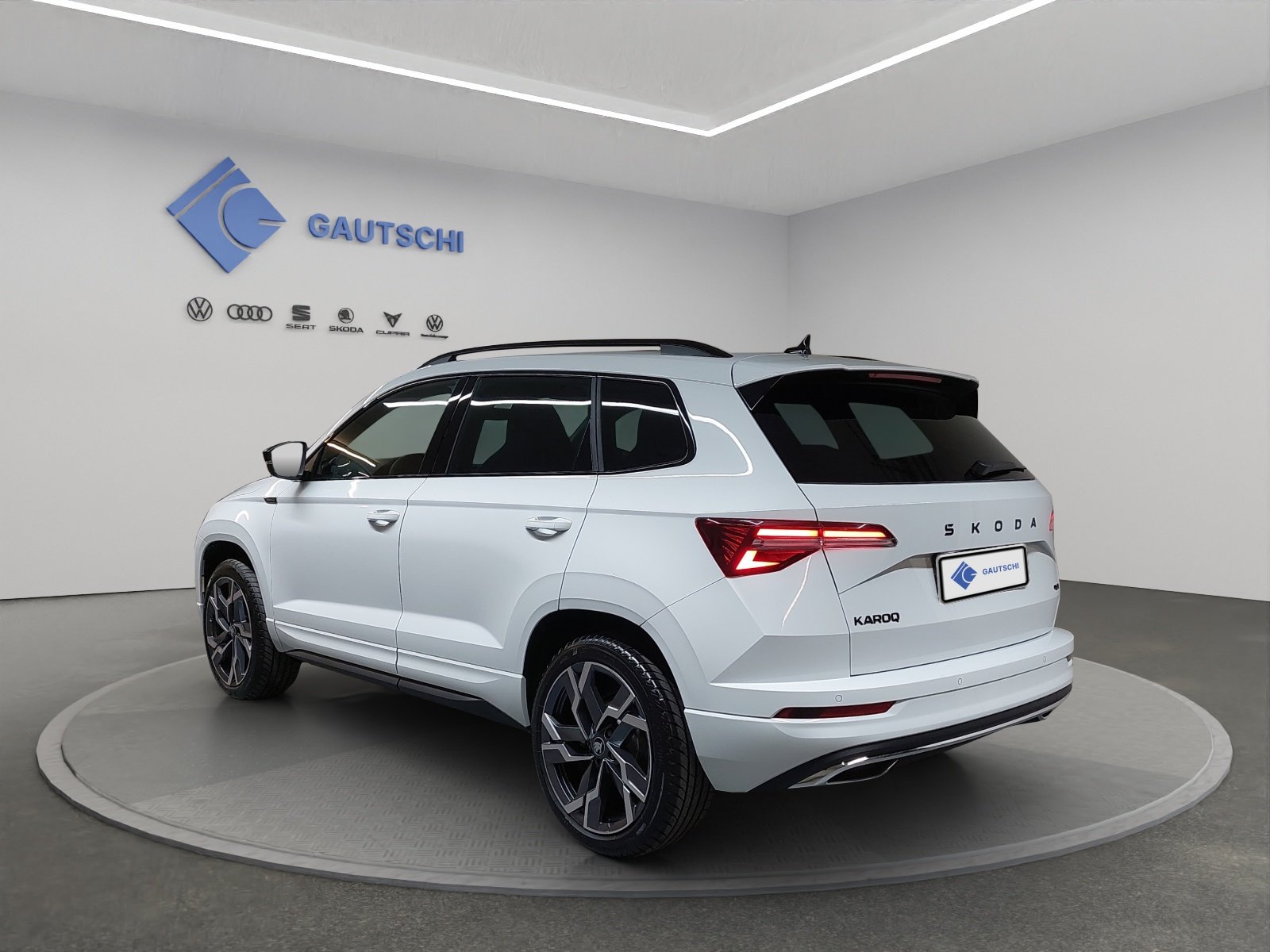 SKODA Karoq 2.0 TSI SportLine 4x4 DSG, Essence, Voiture nouvelle, Automatique - 3