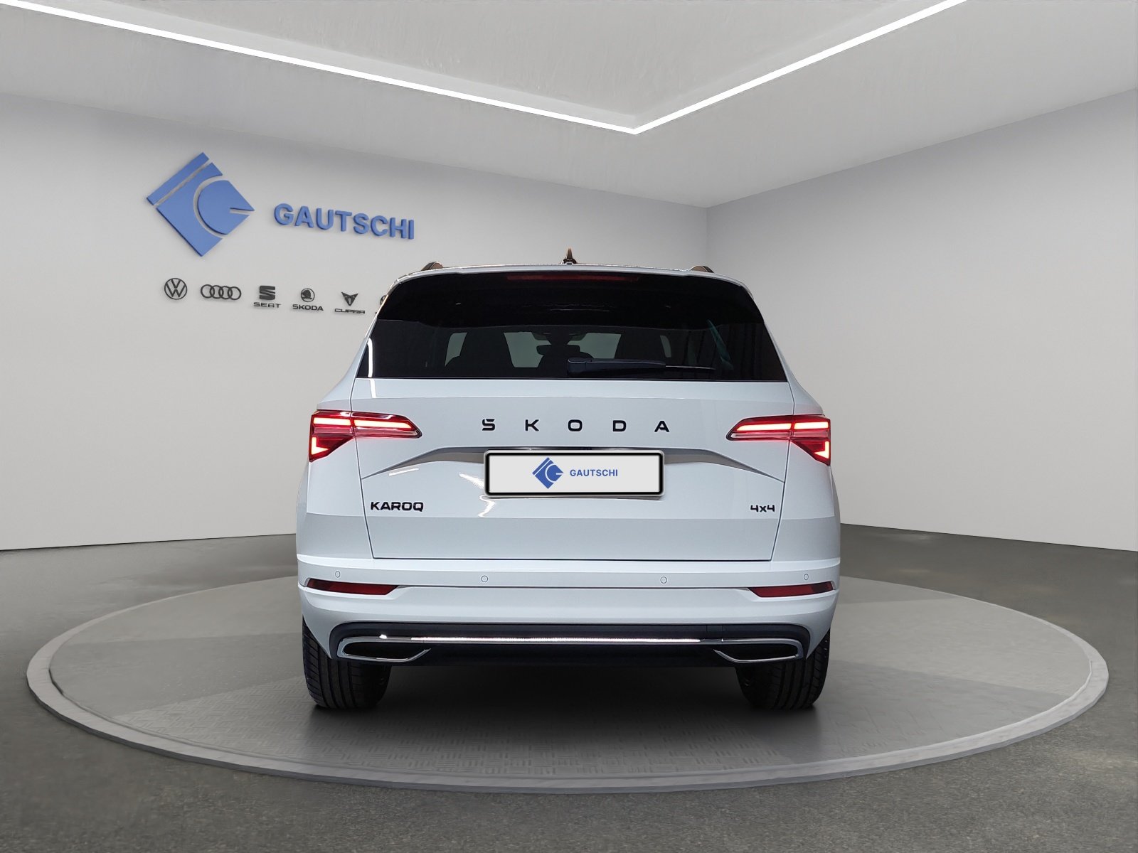 SKODA Karoq 2.0 TSI SportLine 4x4 DSG, Essence, Voiture nouvelle, Automatique - 4
