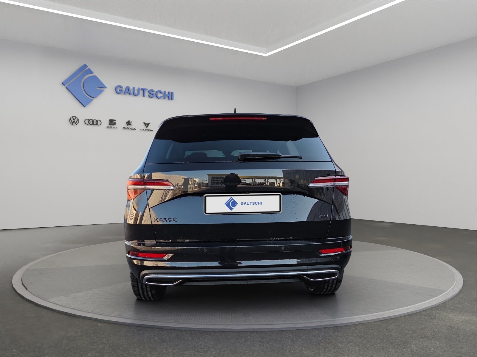 SKODA Karoq 2.0 TSI SportLine 4x4 DSG, Essence, Voiture nouvelle, Automatique - 4