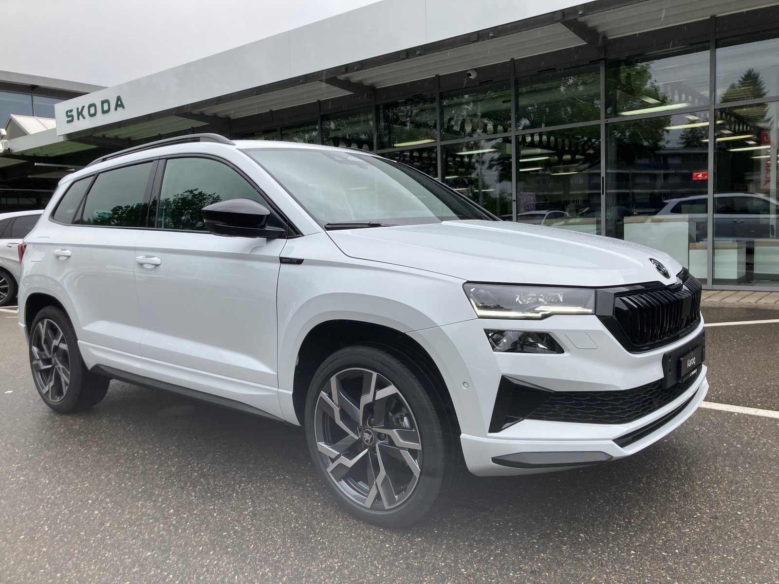 SKODA Karoq 2.0 TSI SportLine 4x4 DSG, Benzina, Auto nuove, Automatico - 2